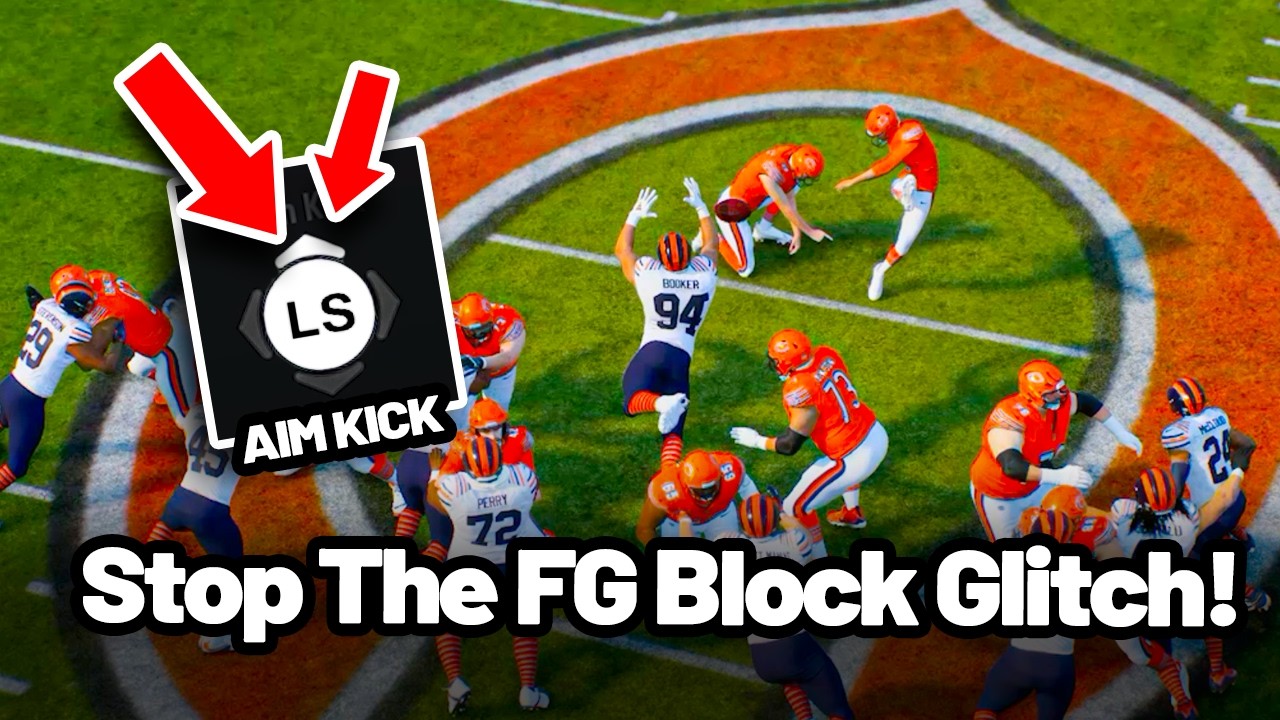 STOP the FG Block Glitch EVERY TIME! 2 Easy Counters for Madden 26