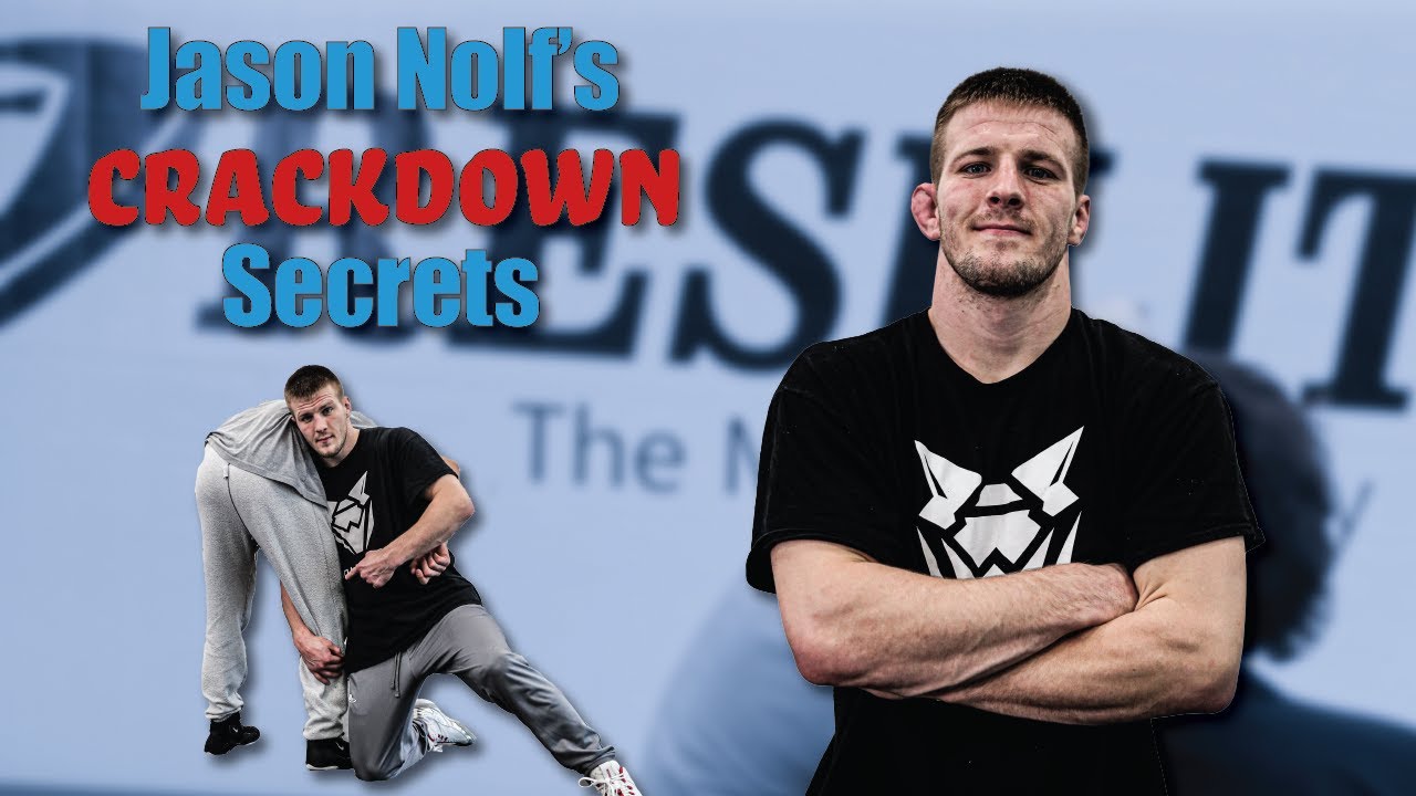 Jason Nolf's Single Leg Takedown - Crackdown! #wrestling #grappling #bjj