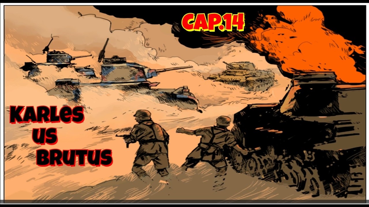 Ratas del desierto. Cap 14. Una batalla de Battle Academy vs Brutus