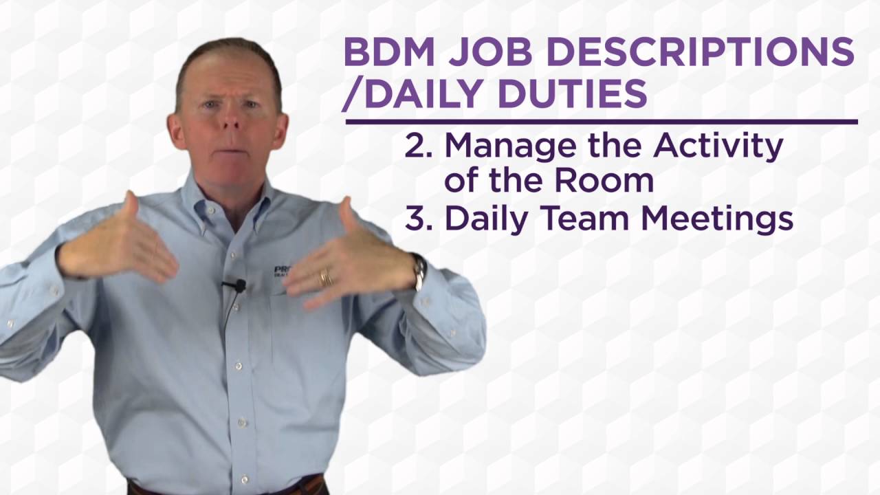 Tune Up Tuesday: Episode 12 - BDM Job Description