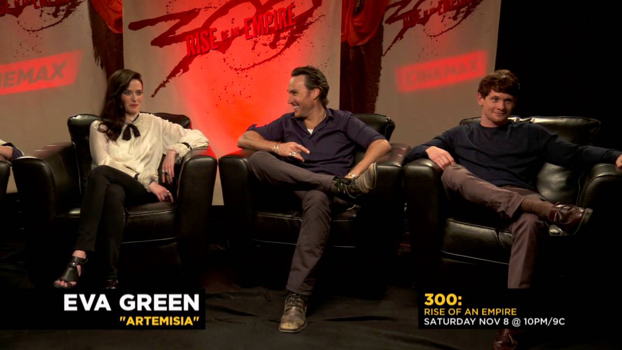300: Rise of an Empire - Cast Interview Sully (Cinemax)