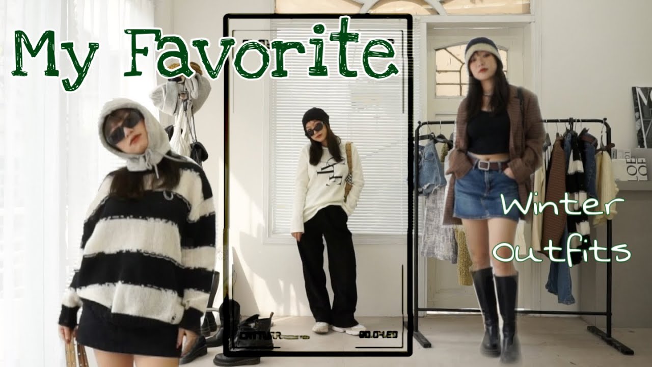 MY FAVORITE WINTER OUTFITS | LINGMAKEUP