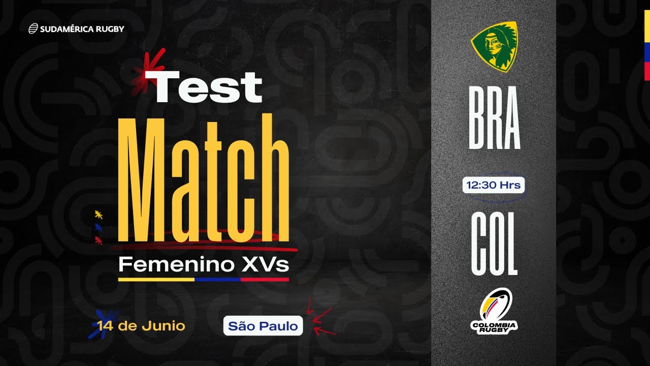 Test Match - Brasil vs Colombia