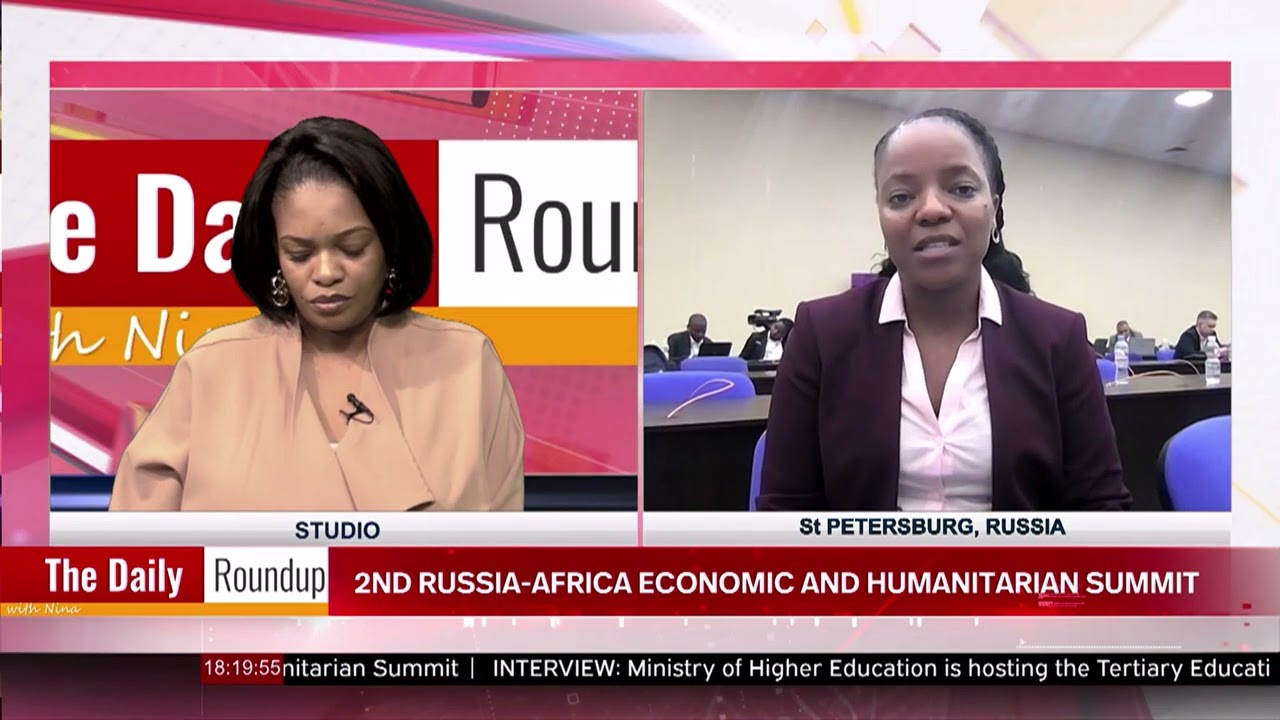THE DAILY ROUNDUP WITH NINA | 2nd Russia-Africa Economic and Humanitarian Summit - nbc