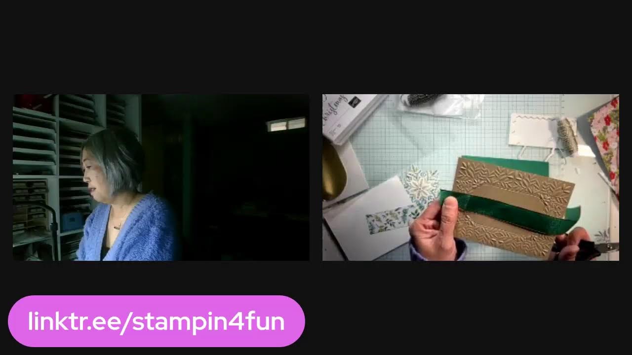 Let's Create Christmas cards and chat!