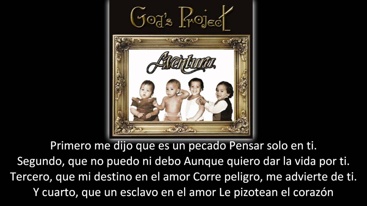 Aventura - Angelito (lyric - letra)
