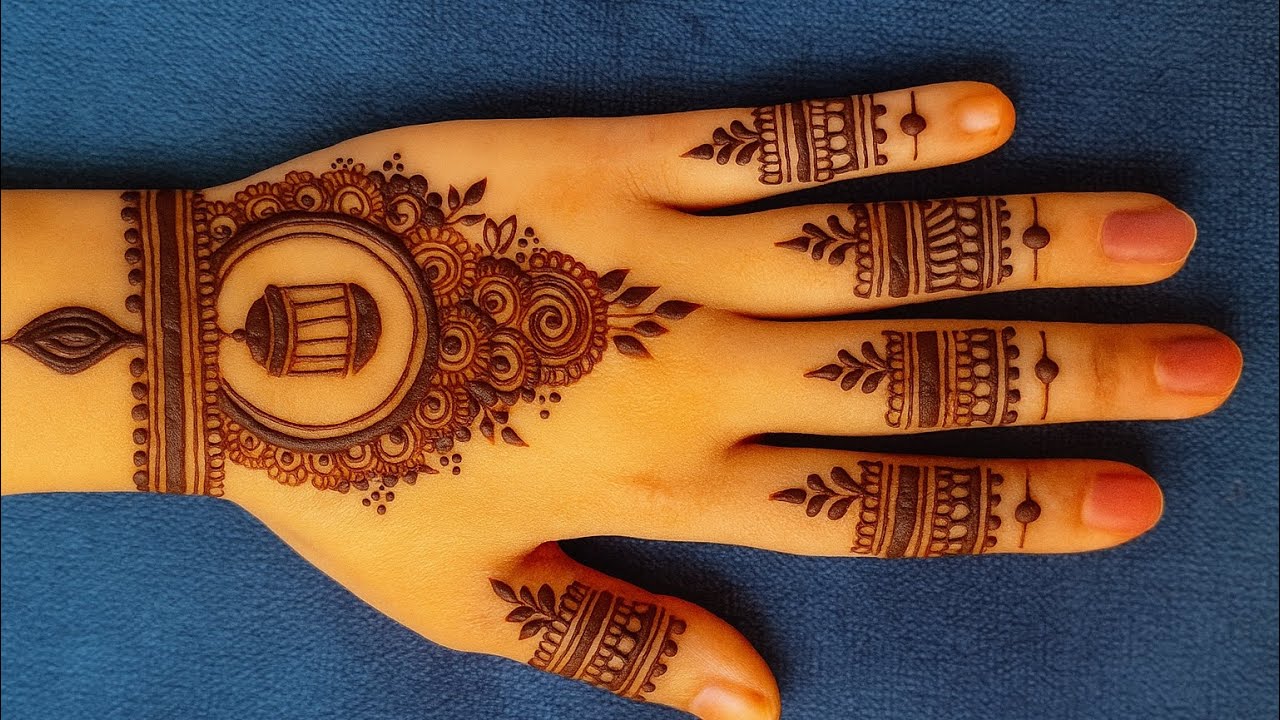 Elegant Mandala Mehndi Design | Simple Yet Stylish Back Hand Henna | Sana’s Mehndi Art 🌸