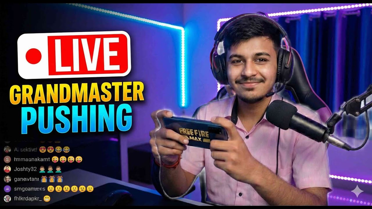 smg is live Play Free Fire Max Live Push  #freefire 