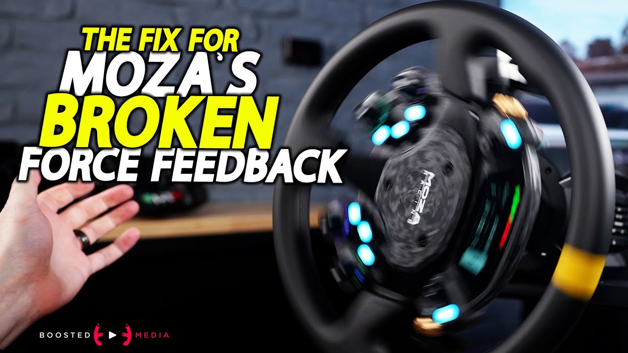 MOZA Force Feedback Problem SOLVED