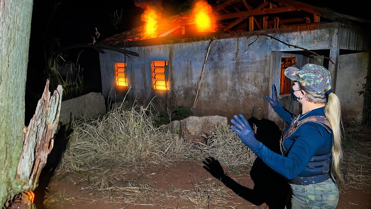 CASA PEGOU F0GO NA HORA DA INVESTIGAÇÃO - SPIRITBOX