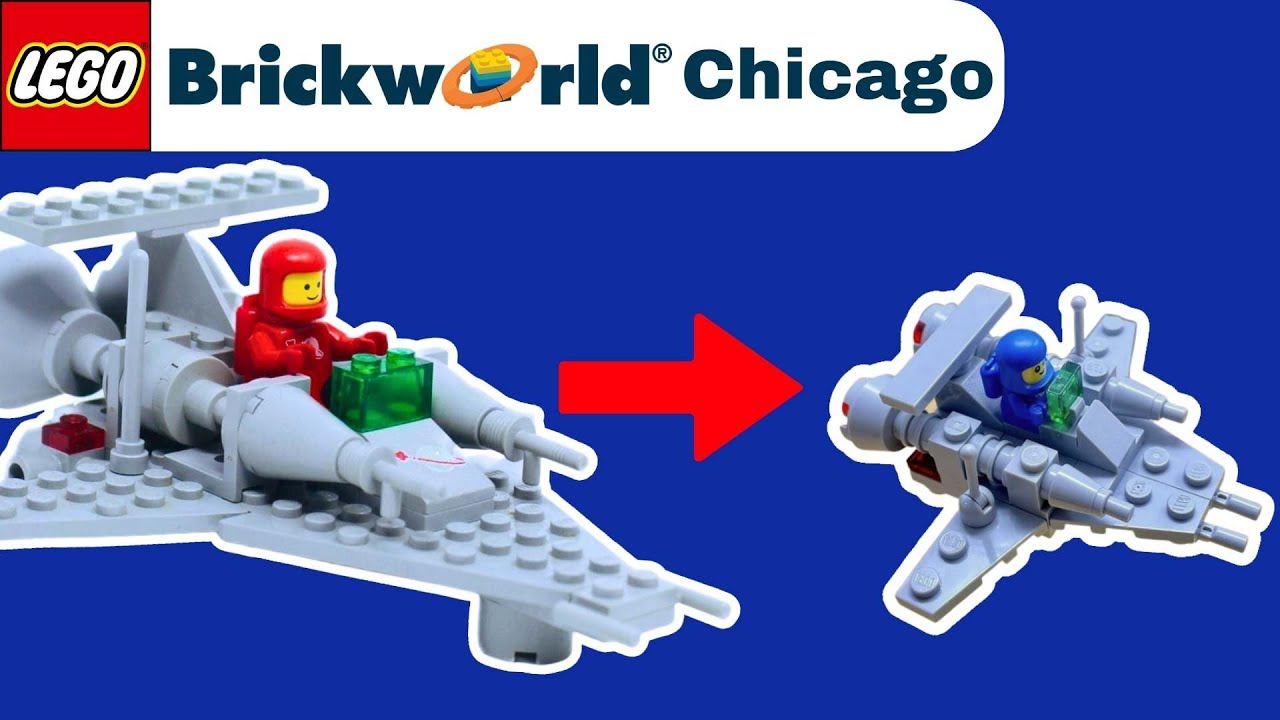 Lego Baby Classic Space MOC by Troublesbricking at Brickworld Chicago