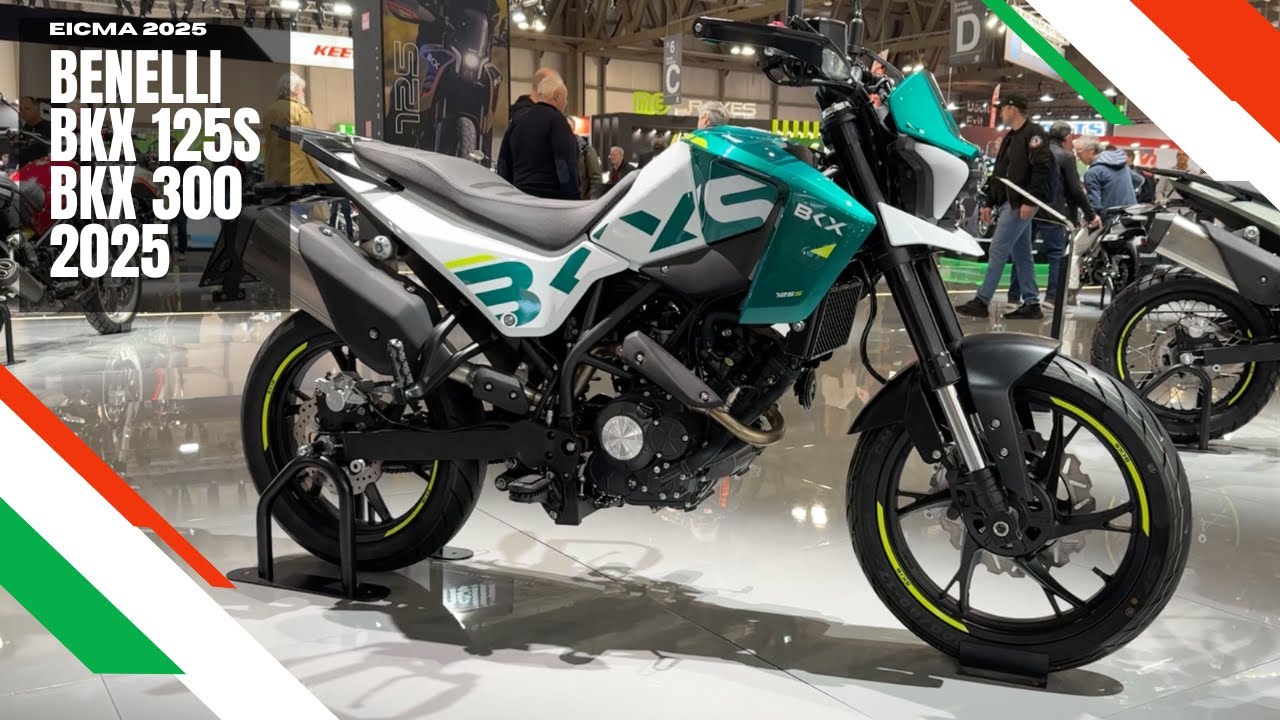 Czy to najlepsza 125-tka z EICMA 2025? Zobacz nową gwiazdę Benelli! &ndash; Benelli BKX 125S EICMA 2025