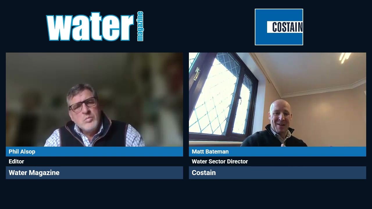 Driving growth and predictability in UK water infrastructure - A Water Magazine Vlog with Costain