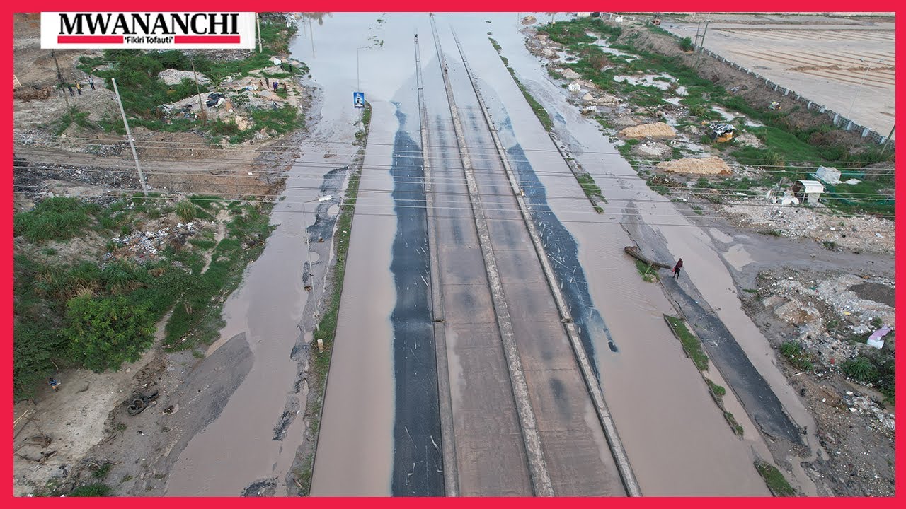MUONEKANO WA JANGWANI BAADA YA MAJI KUJAA, HAKUPITIKI, TANROADS YATOA ANGALIZO