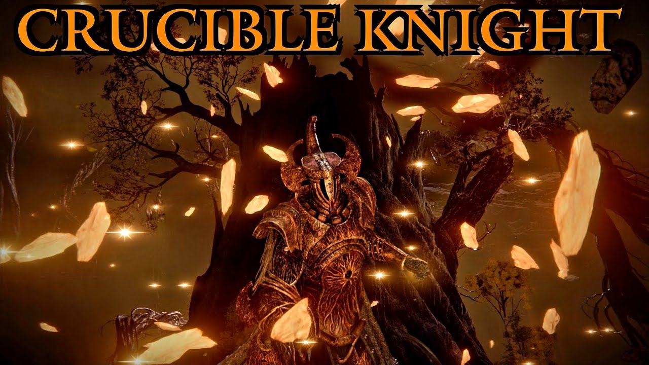 Elden Ring - The Crucible Knight:   A Lore Accurate Build & Boss Combat Showcase