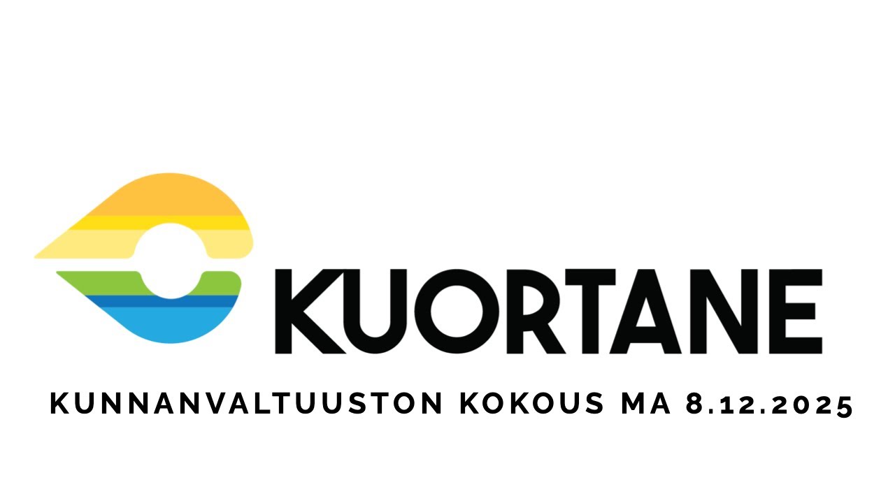 Kuortaneen kunnanvaltuuston kokous 8.12.2025