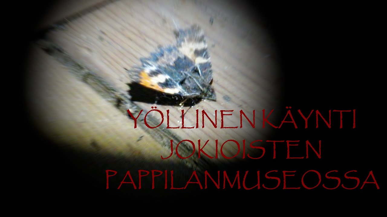 Yöllinen käynti Jokioisten pappilamuseossa 👻