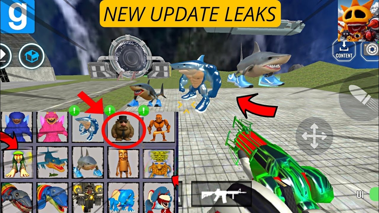 Sandbox in space updated new monster tralalero tralala matteooo tung tung sahur 😱 chasing nextbots 🔥