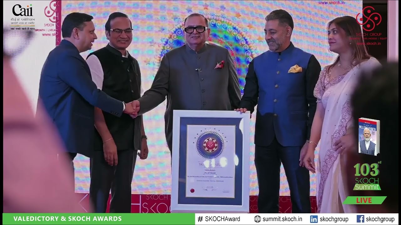 103-й саммит СКОЧ, цифровые услуги, ориентированные на граждан, Управление по реабилитации трущоб...