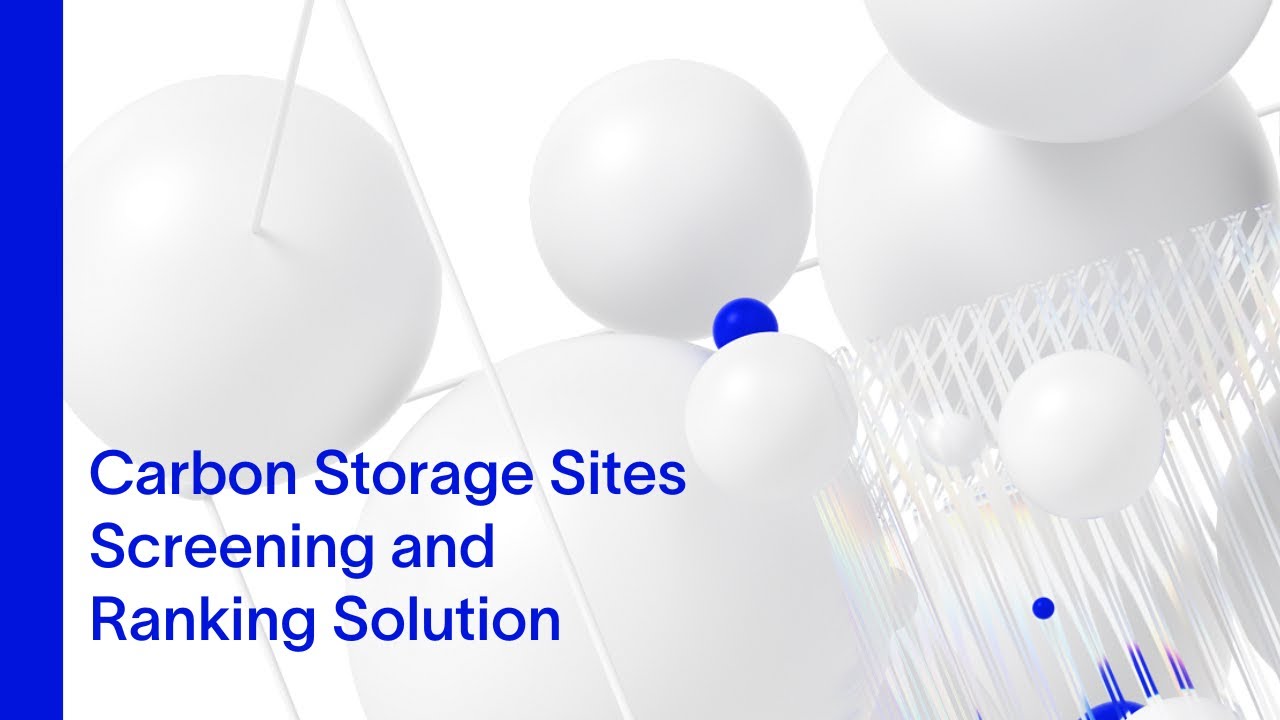 SLB's Carbon Storage Sites Screening and Ranking Solution