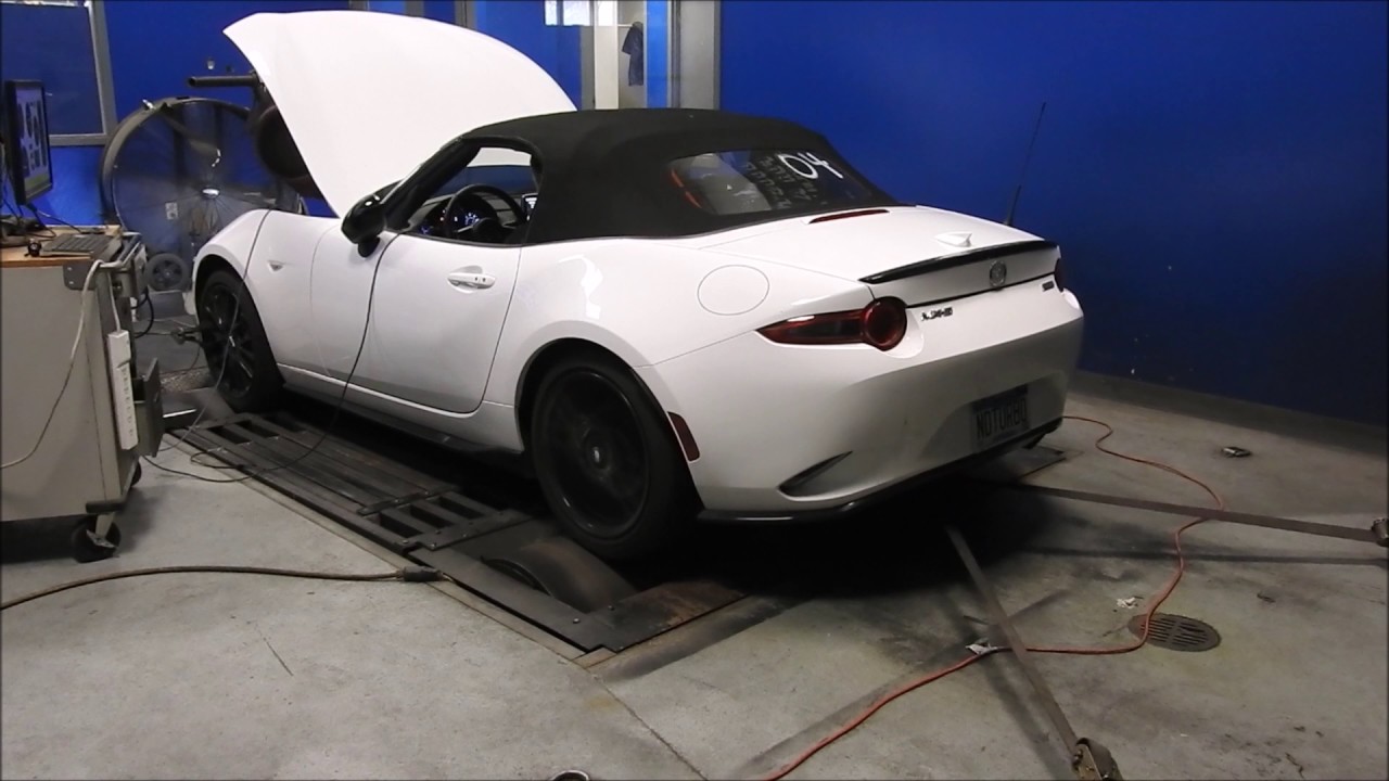 TurboSource Turbo 2016 ND MX5 Miata Pump Gas Dyno Tune