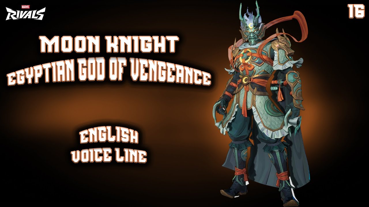 Moon Knight - All Voice Lines & All Skins [English]