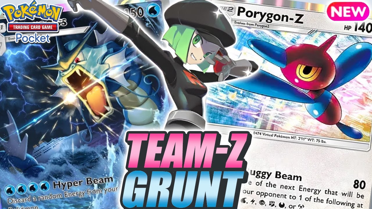 UNETHICAL ! PORYGON-Z & GYARADOS Completely DISRUPT Your Opponent's Energy ! - Pokemon TCG Pocket