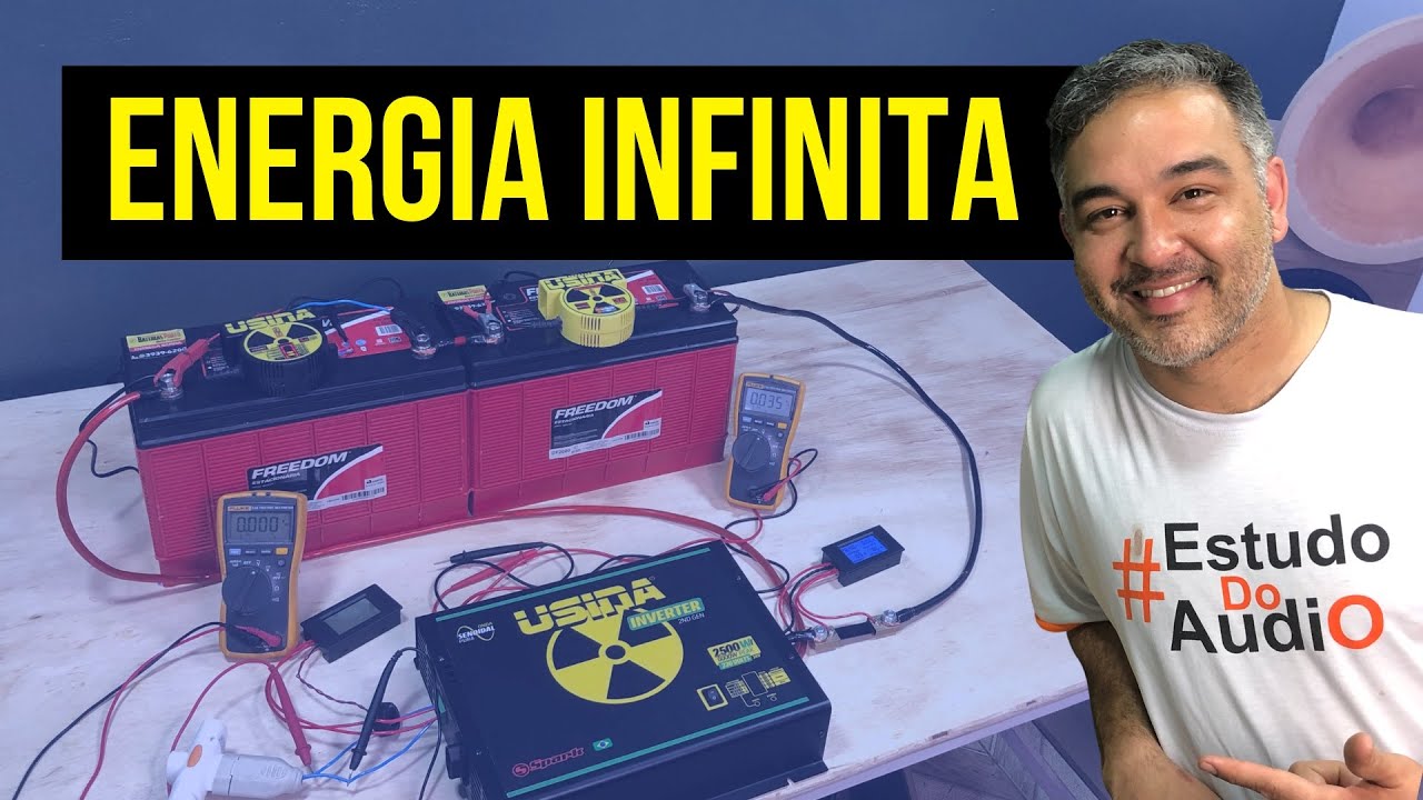 Como ter ENERGIA INFINITA usando sistema Solar Off-Grid ?