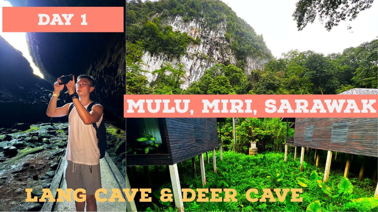 MULU, Miri -  THE PINNACLE Hike - Episode 1, Lang Cave & Deer Cave, Sarawak - WORLD HERITAGE