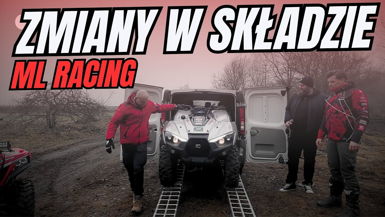 Zmiany w ML Racing na sezon 2026 | Kymco MXU 700 dla Miśka