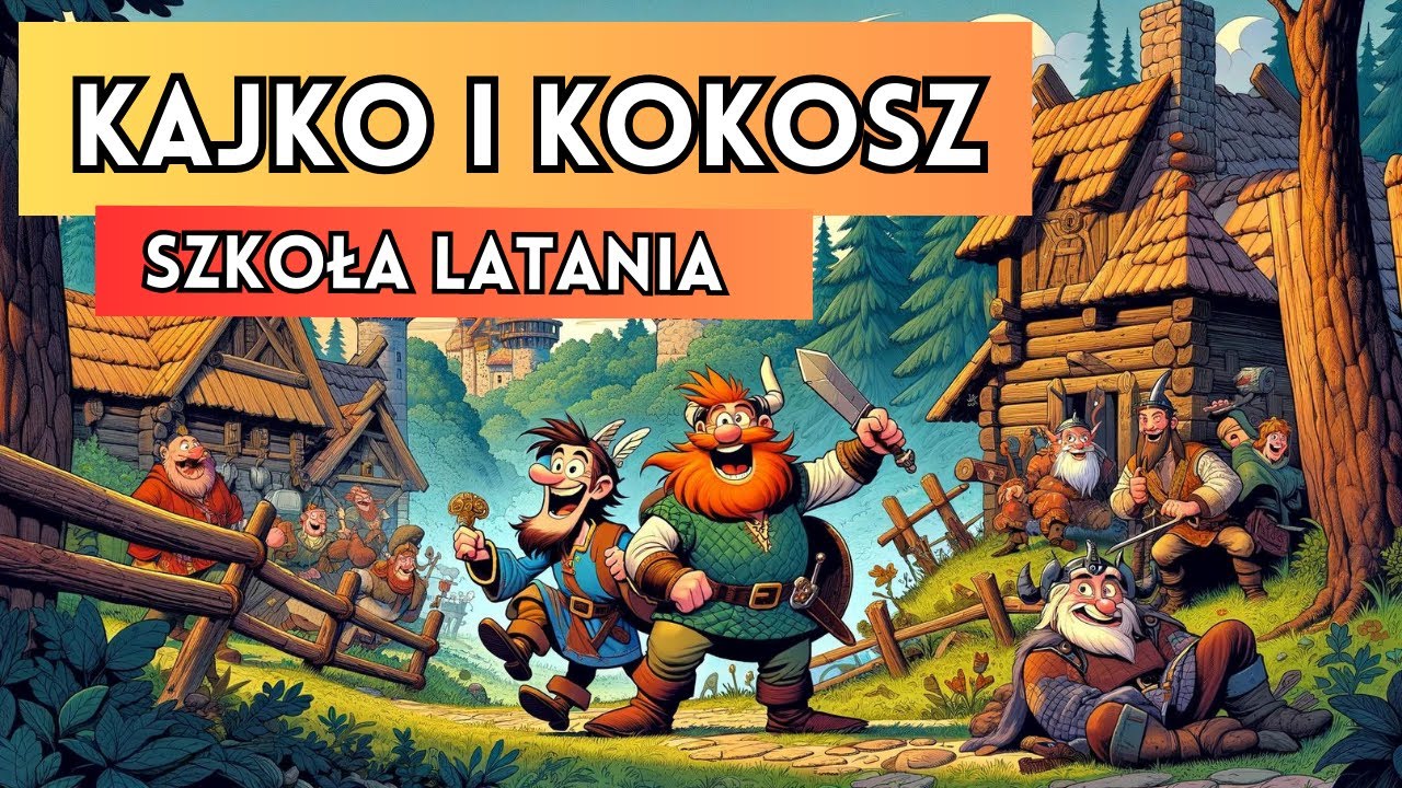 Kajko i Kokosz. Szkoła latania - streszczenie