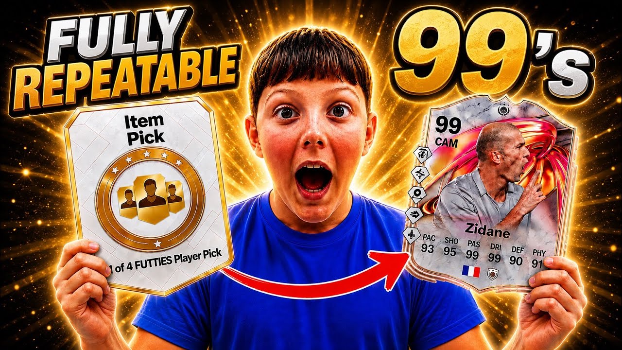 Fully Repeatable 99 Futties Player Pick 