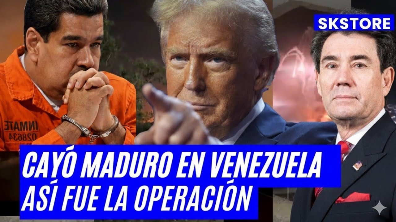 Operación“Captura Maduro” en Caracas | Videos, explosiones y análisis de lo que viene para Venezuela