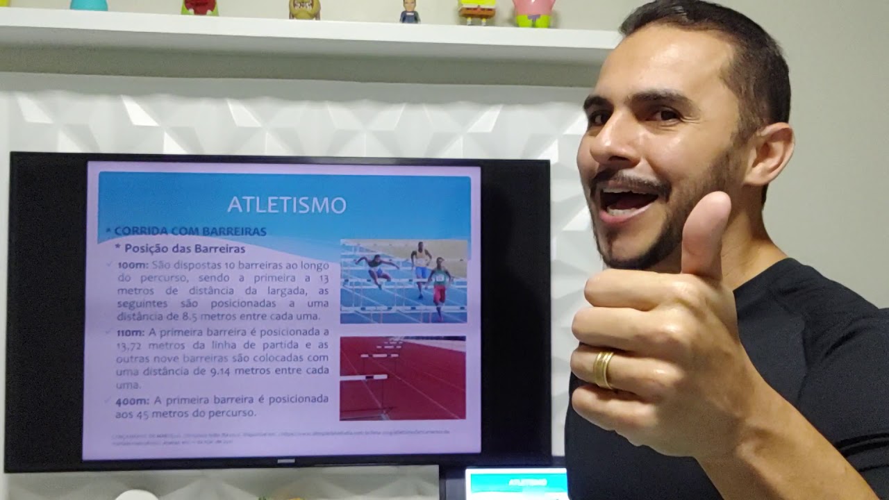 ATLETISMO - CORRIDA COM BARREIRAS X CORRIDA COM OBSTÁCULOS
