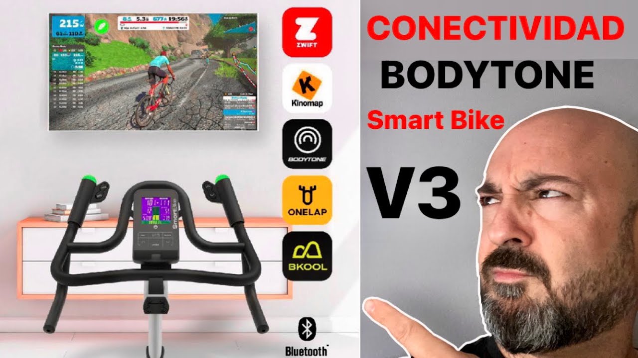 BODYTONE SMARTBIKE V3 ✅ CONECTIVIDAD Zwift / Bkool / MyBodytone / Bestcycling