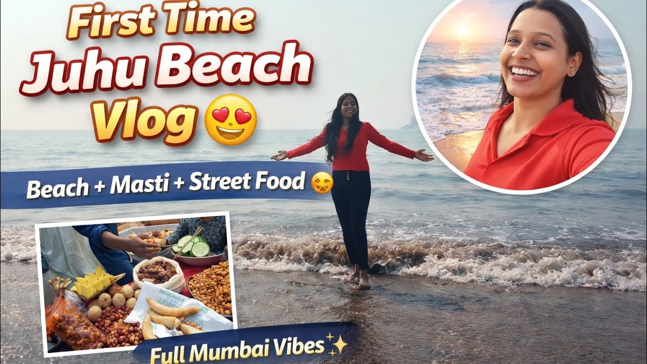 Mumbai famous places zuhu beach ll#viral#trending#vlog