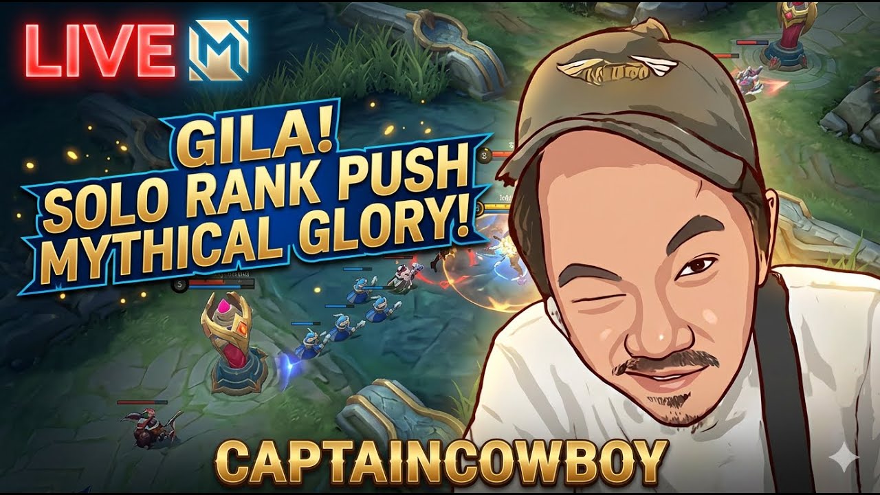 Yok Mabar..live captaincowboy Mobile Legend (Portrait)