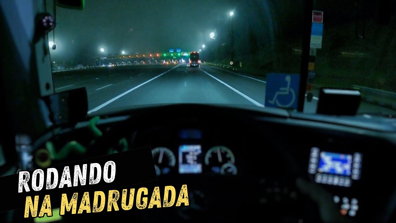NA MADRUGADA COM O MOTORA.