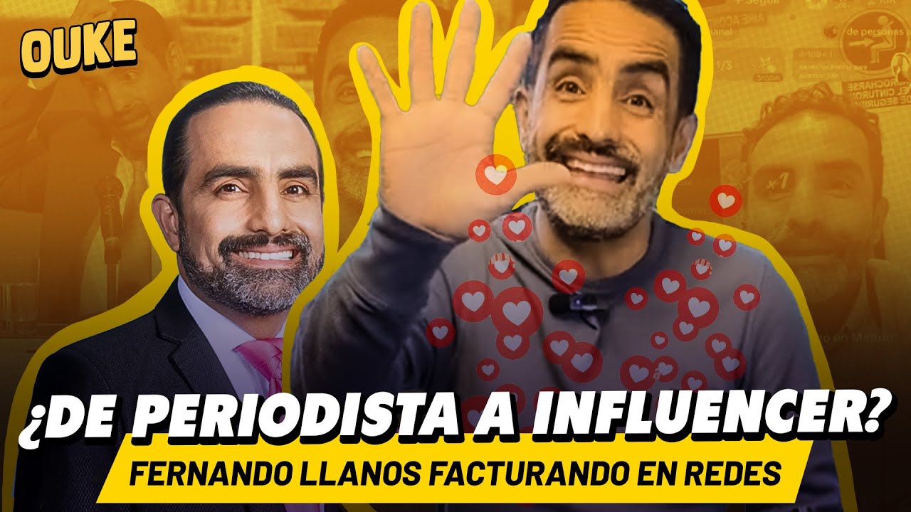 FERNANDO LLANOS SE REINVENTA: ES INFLUENCER INFORMATIVO