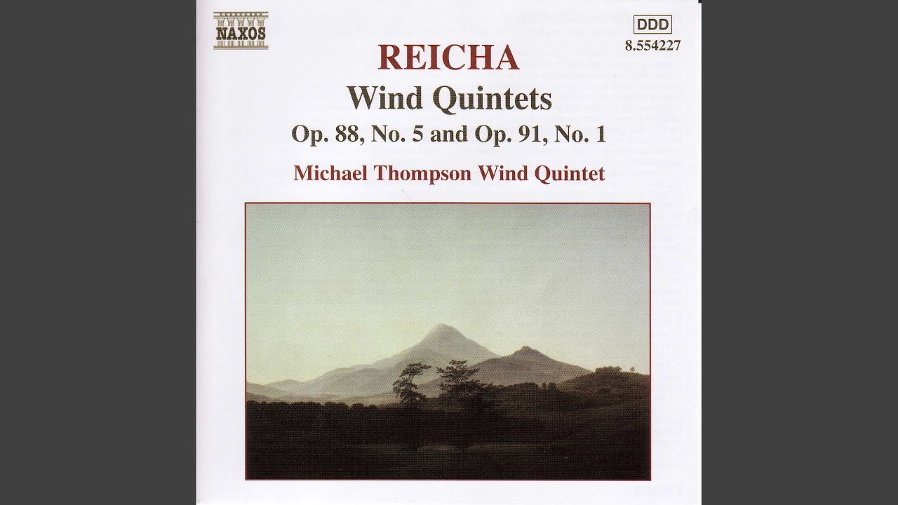 Wind Quintet in B-Flat Major, Op. 88, No. 5: IV. Finale: Allegro moderato