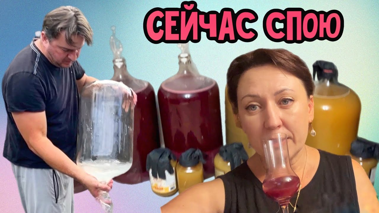 Разливаем Молодое вино🍷// жизнь в Канадской деревне