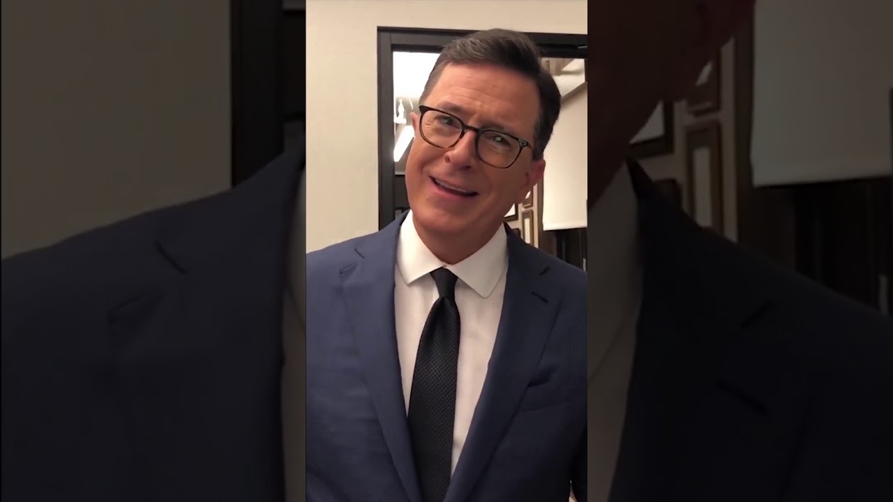 Anderson teases Colbert back with a clip of his RBG workout attempt