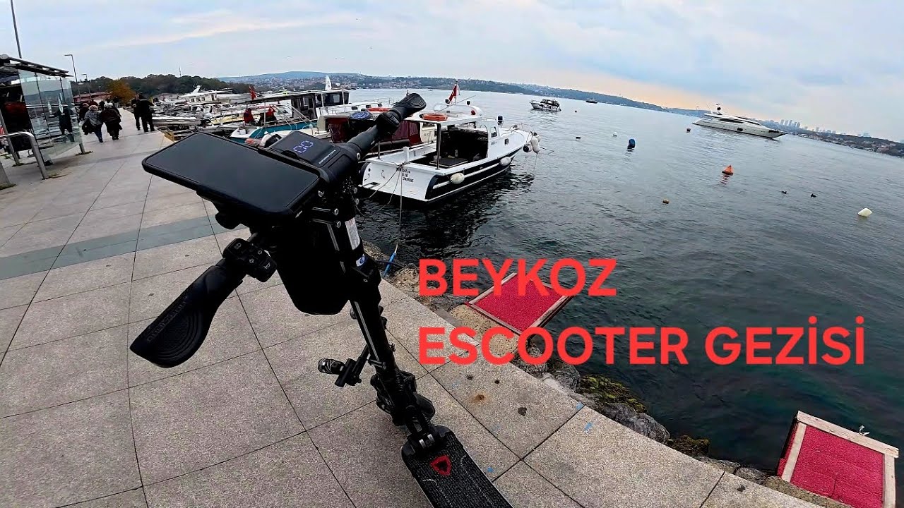 ESCOOTER DUALTRON POPULAR İSTANBUL BEYKOZ GEZİSİ..