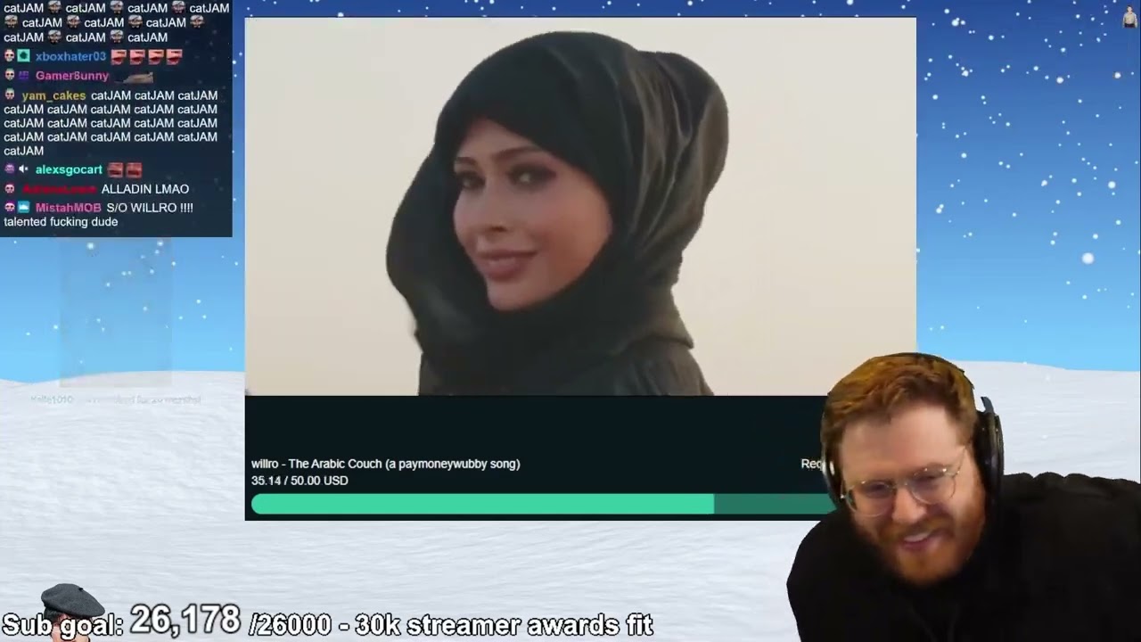 PaymoneyWubby Reacts to The Arabic Couch by willro