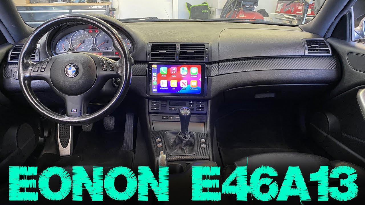 E46 M3 Installing Eonon E46A13 Android 13 w/ Wireless CarPlay & Android Auto