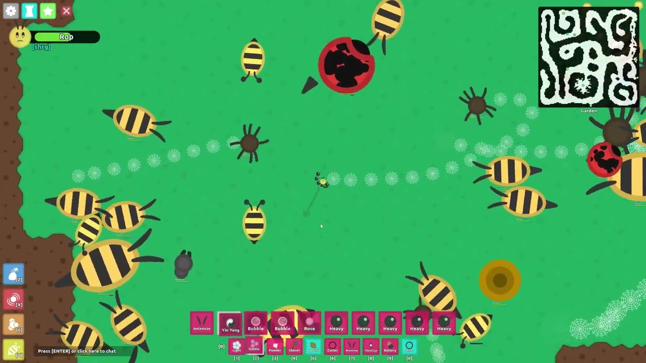 Getting chased by m28 while abusing heavies in florr.io