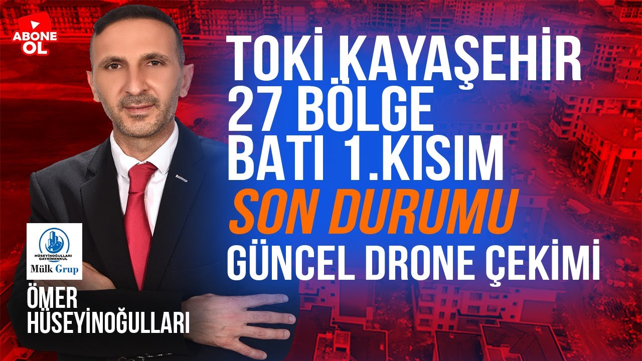 TOKİ KAYAŞEHİR 27. BÖLGE BATI 1. KISIM OCAK AYI DRONE ÇEKİMLERİ #başakşehir #emlak #drone #toki