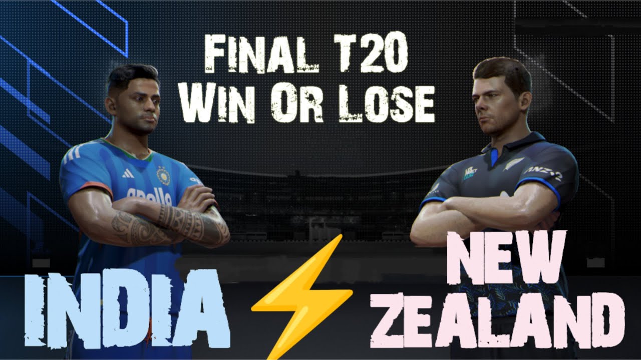 Cricket 26 | India Vs New Zealand Final T20🔥Win Or Lose | Cricket 26 Gameplay