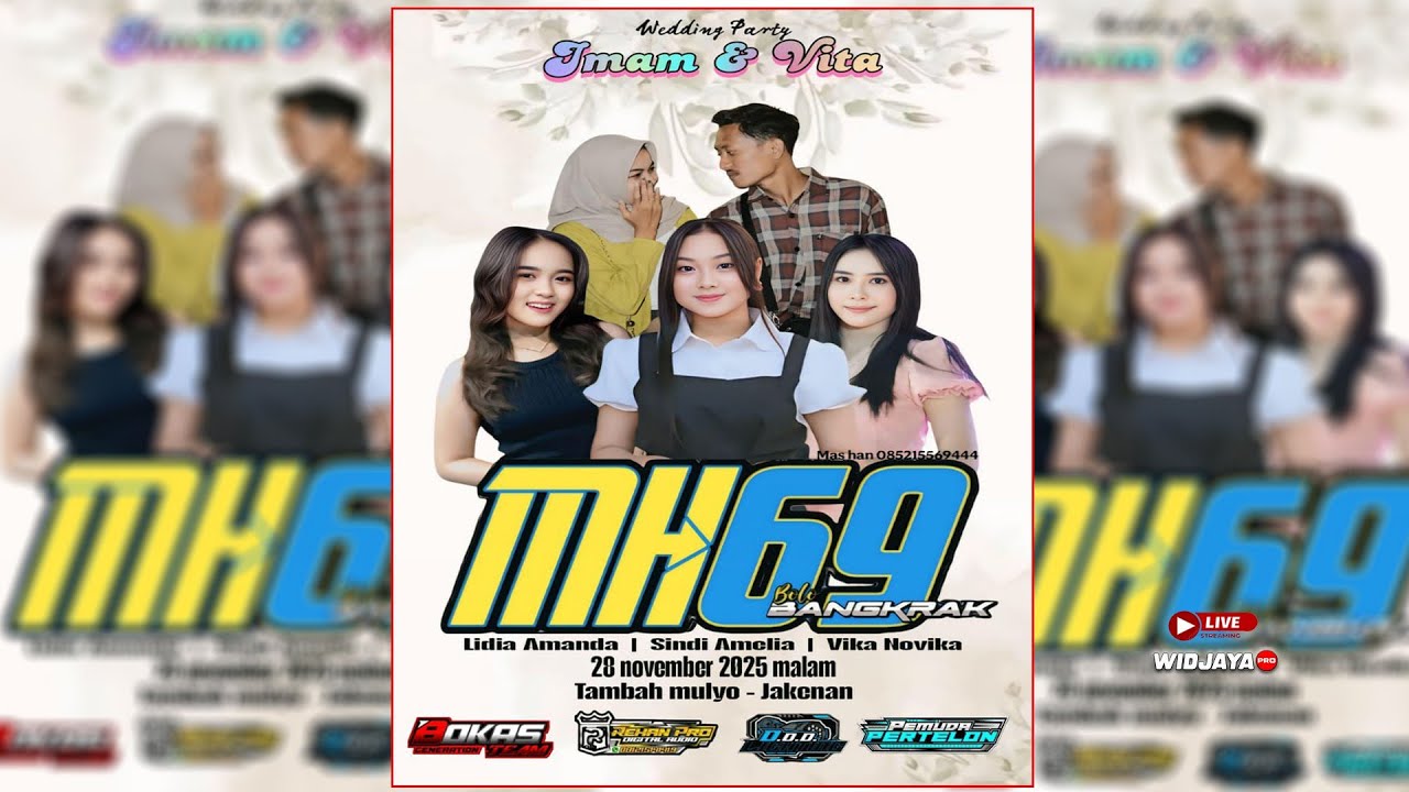 🔴LIVE MH 69 - WEDDING IMAM & VITA - TAMBAHMULYO KEC. JAKENAN KAB. PATI TGL 28 NOVEMBER 2025