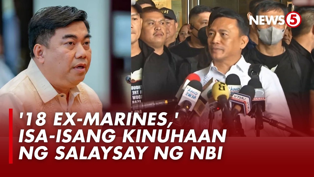 Ilang miyembro ng '18 ex-marines' ayaw pirmahan ang salaysay sa NBI